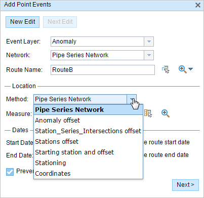 Choosing the route and measure method Choosing the route and measure method
